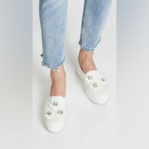 Kate Spade x Keds platform slip on sneaker